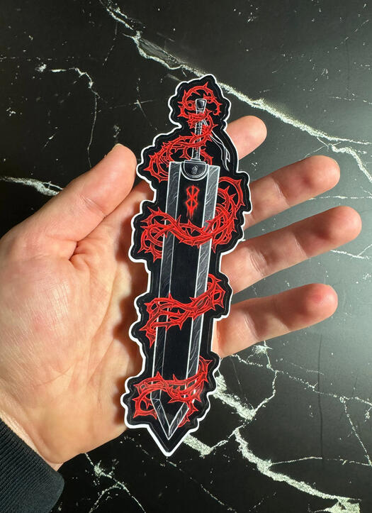Dragonslayer Sword Sticker