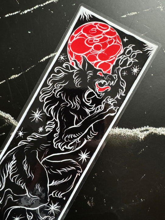 Werewolf Bookmark