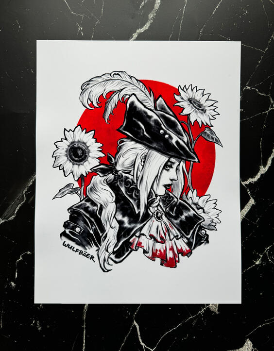 Lady Maria 11x14 Print