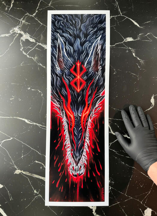 Beast of Darkness 8x25 Print
