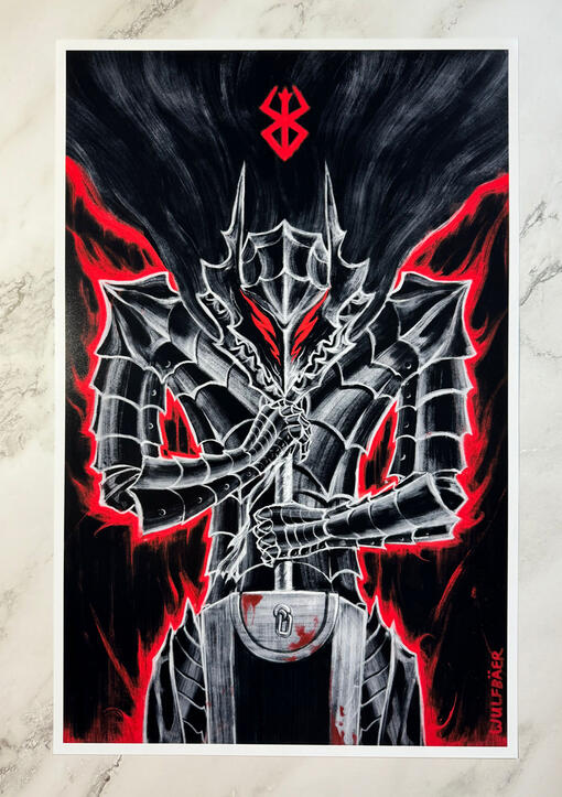 Berserker Armor 11x17 Print