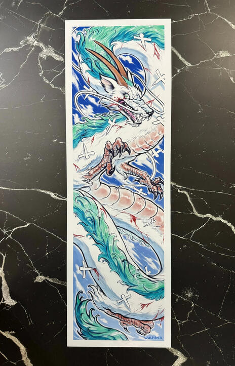 Haku 8x25 Print