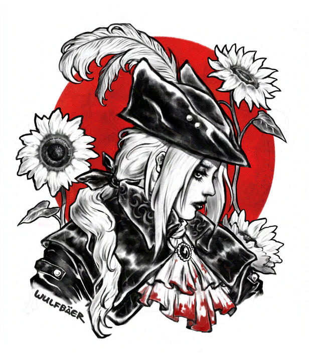 Lady Maria 11x14 Print