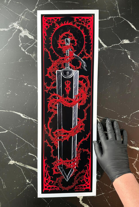 Dragonslayer 8x25 Print